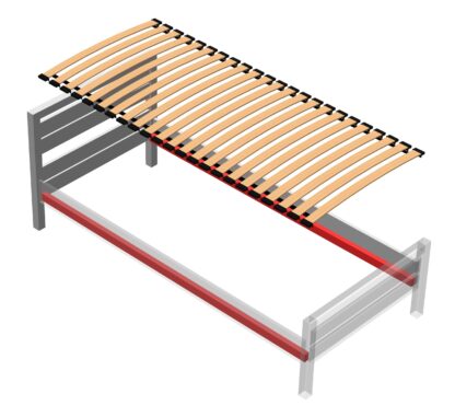 Stelaż z listwy sprężynującej FLEX 200x60 (17 listew) - obrazek 6