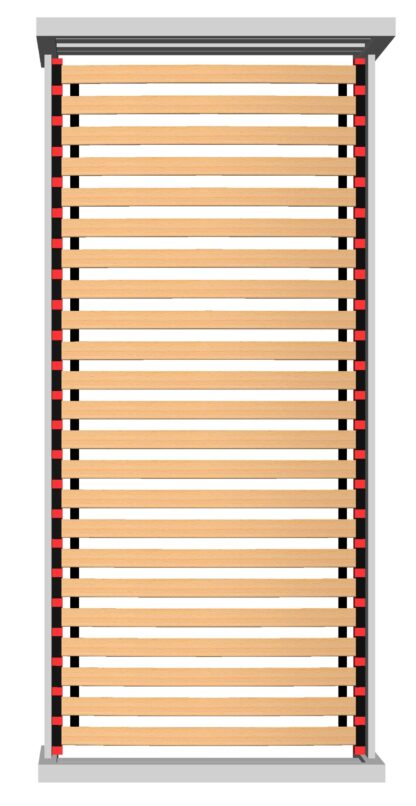 Stelaż z listwy sprężynującej FLEX 140x70 (12 listew) - obrazek 5