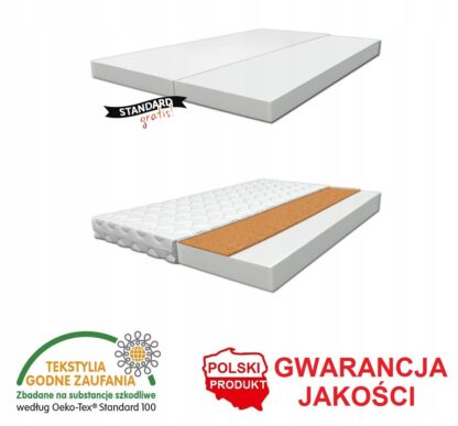 Łóżko podwójne dziecięce BELLA2 160x70 wysuwane białe - obrazek 10